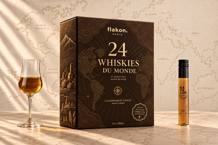 Calendrier de l'Avent 2026 : 24 Whiskies du Monde
