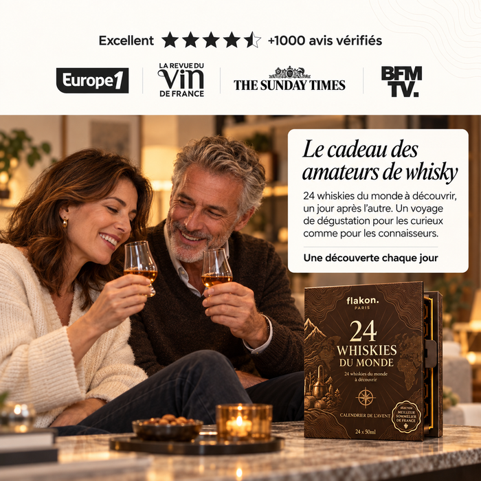 Calendrier de l'Avent 2026 : 24 Whiskies du Monde