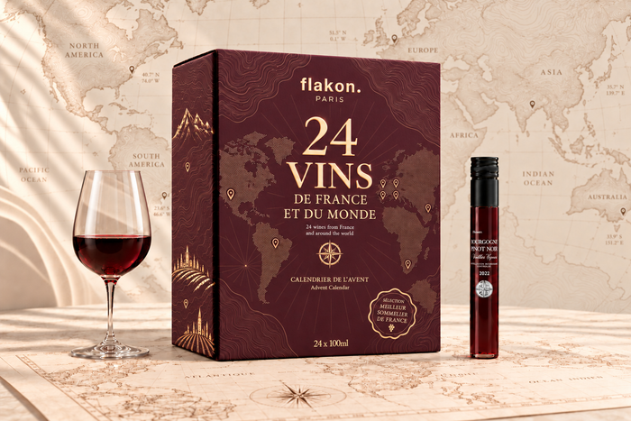Calendrier de l'Avent 2026 : 24 vins de France et du Monde