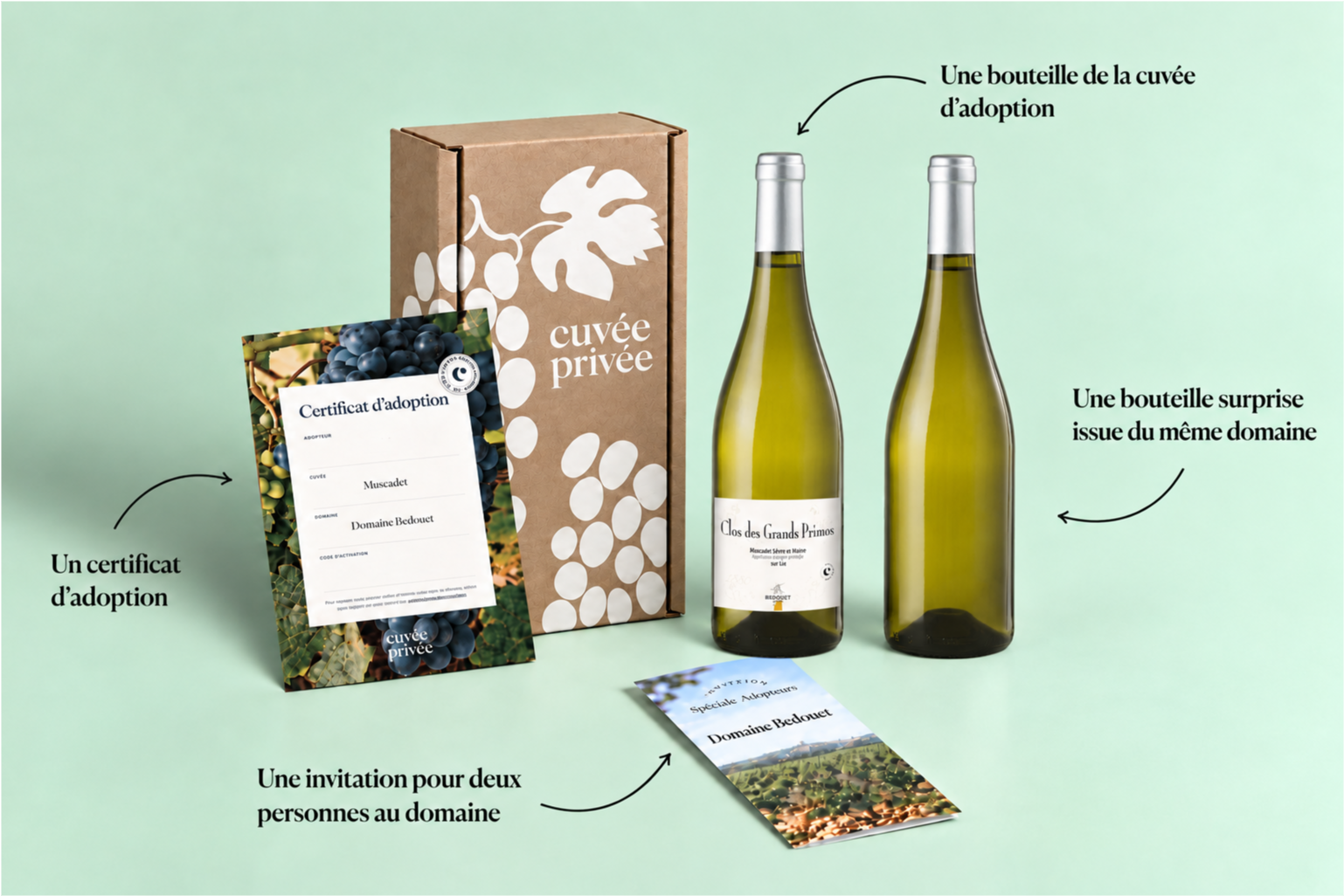 Colis de bienvenue Muscadet