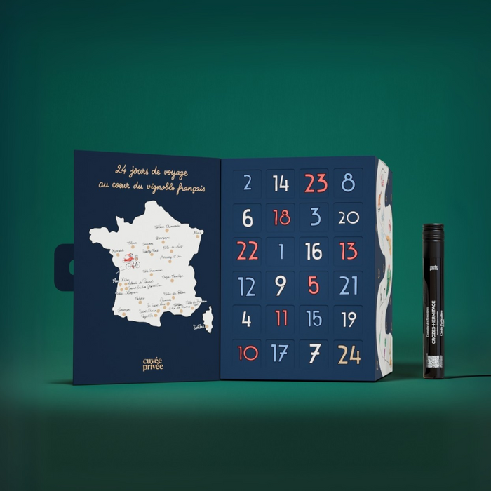 Calendrier de l'Avent : 24 vins de France