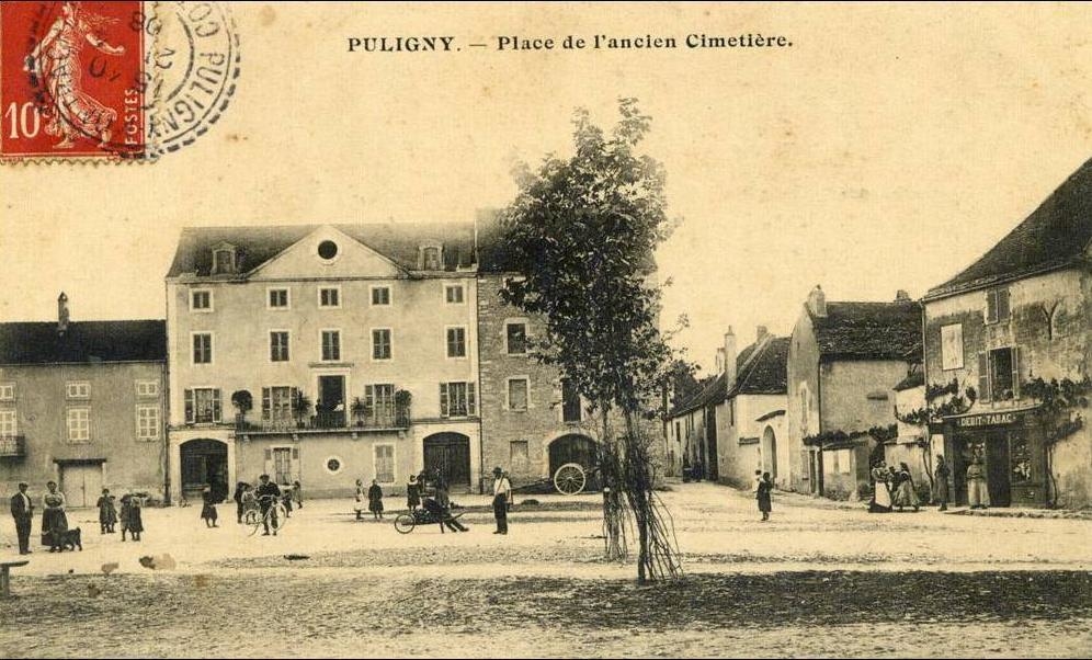 Geneanet cartes-postale Puligny-Montrachet