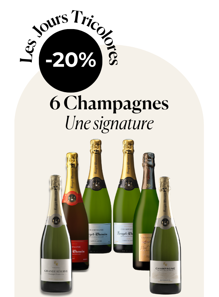 Coffret “Six Champagnes, Une Signature”
