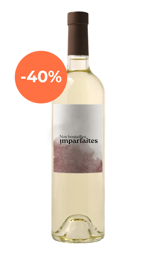 Les bouteilles imparfaites - mini prix - blanc