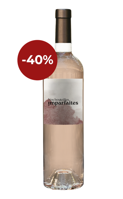 Les bouteilles imparfaites - rosé