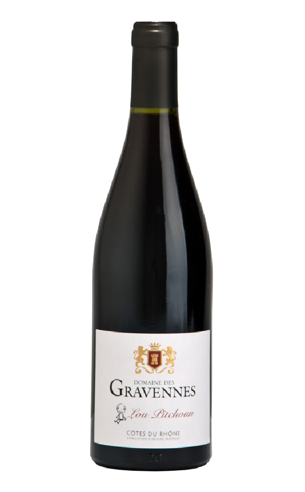 vue du vin Côtes-du-Rhône Lou Pitchoun