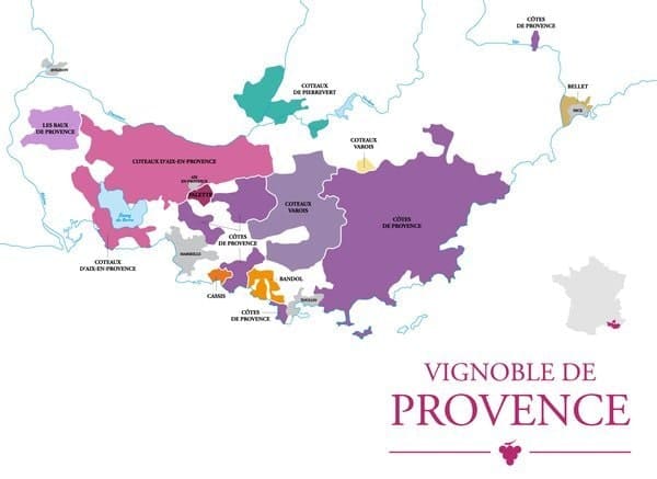 Carte Provence 