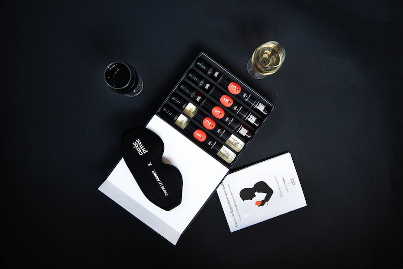 contenu coffret degustation a l'aveugle