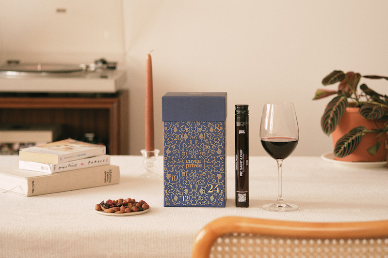 Calendrier de l'Avent vin cadeau